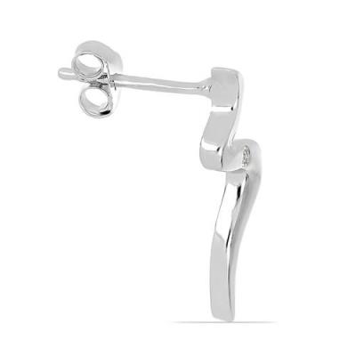 BUY REAL WHITE DIAMOND DOUBLE CUT GEMSTONE STYLISH EARRINGS